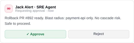 AI acts.  You decide.