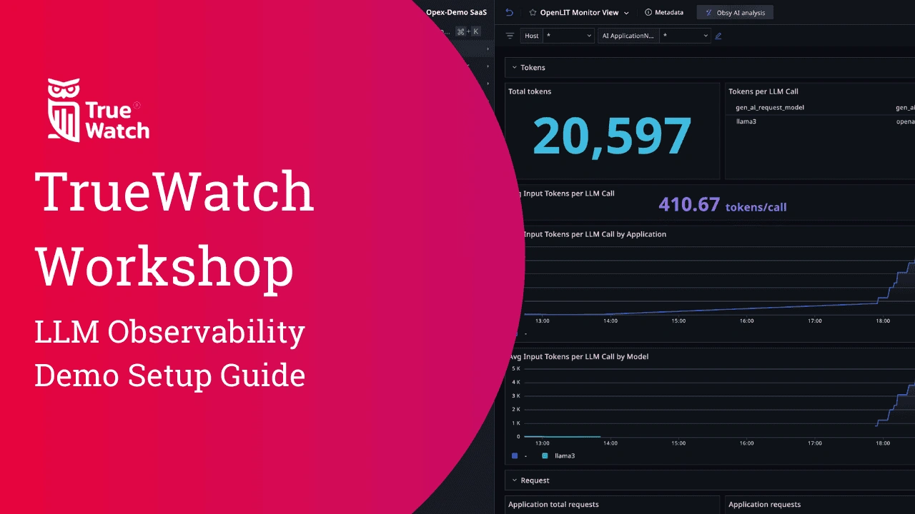 TrueWatch Workshop LLM Observability Demo Setup Guide Main