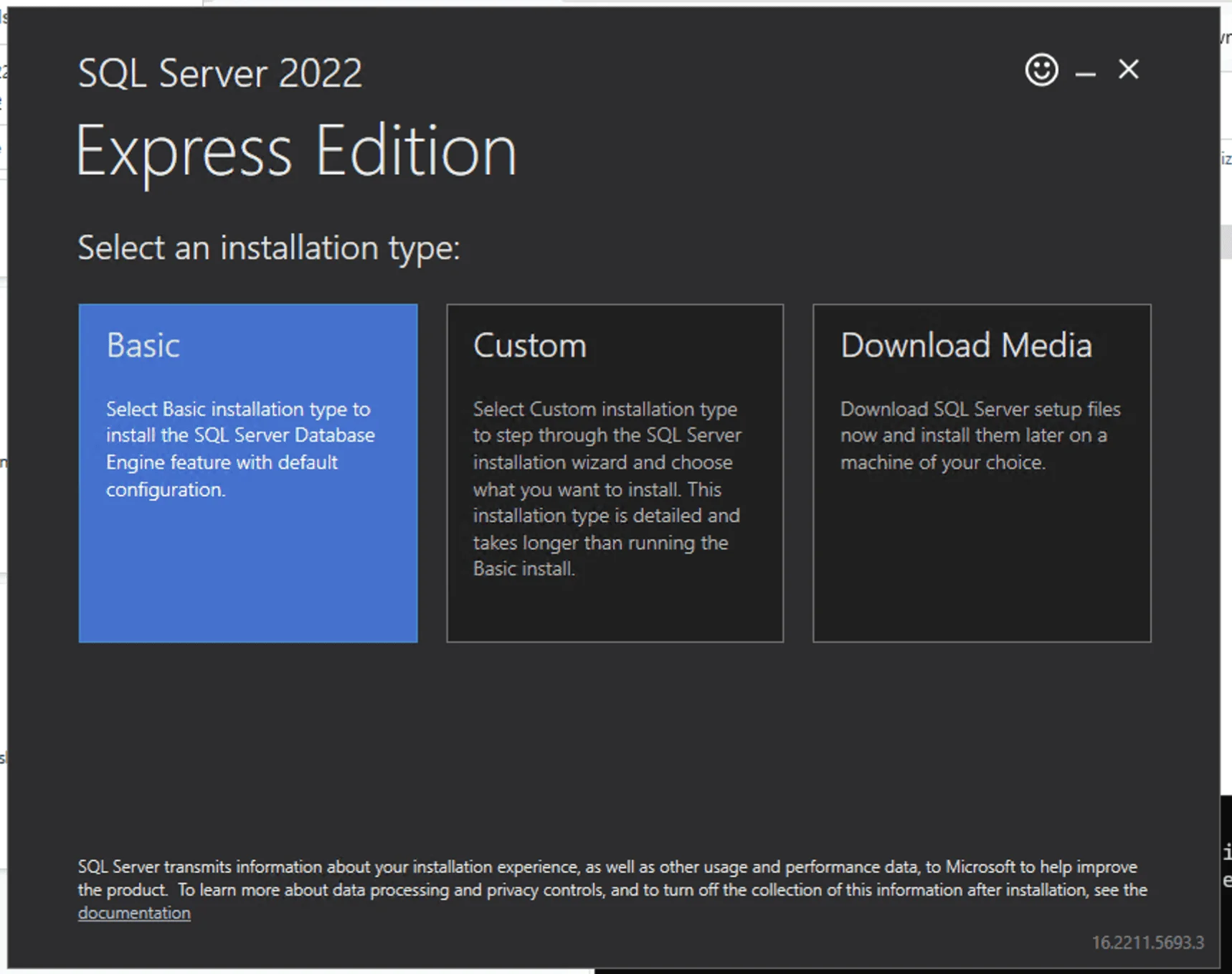 TrueWatch eshoponweb SQL Server 2022 Express Installation Setup