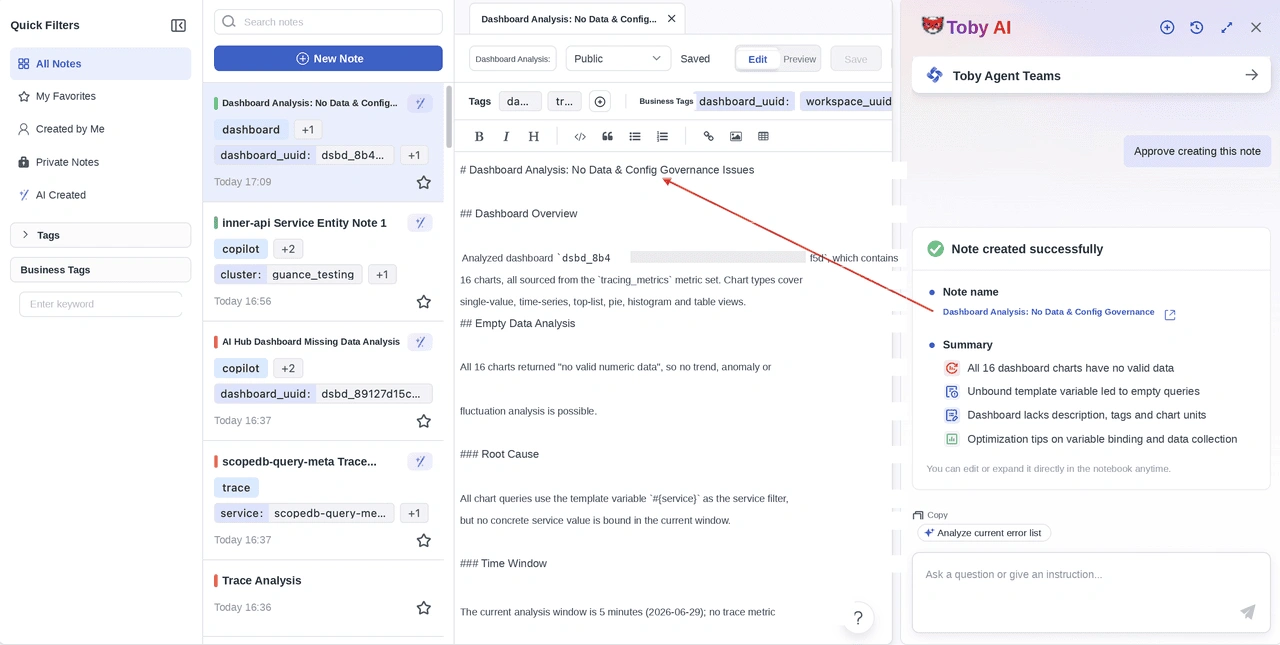 AI-Assisted Note Generation
