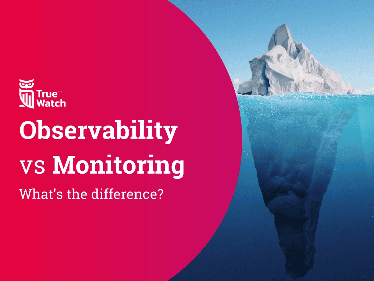 TrueWatch Observability vs Monitoring